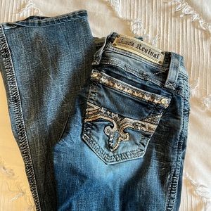 Womens Rock Revival Jeans